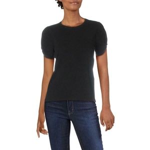 Aqua Short Sleeve Crew Neck Top NWT